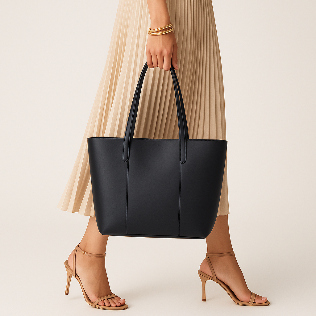 Large Capacity Women'S Handbag Commuter Single Shoulder Bag New 2025 Style for College Students Class and Travel Tote Bag