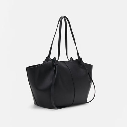2025 Retro Women'S PU Leather Shoulder Wing Bag, Fashionable Casual Handheld Tote Bag, Handheld Shoulder Bag